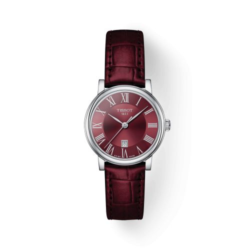 Tissot Carson Premium Quartz 30 Stainless Steel / Burgundy